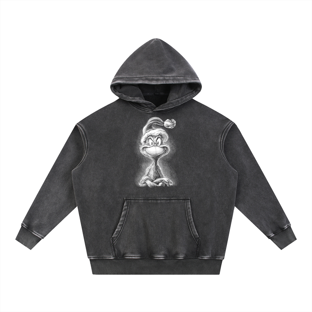 SM CHRISTMAS GRINCH  Oversize Hoodie