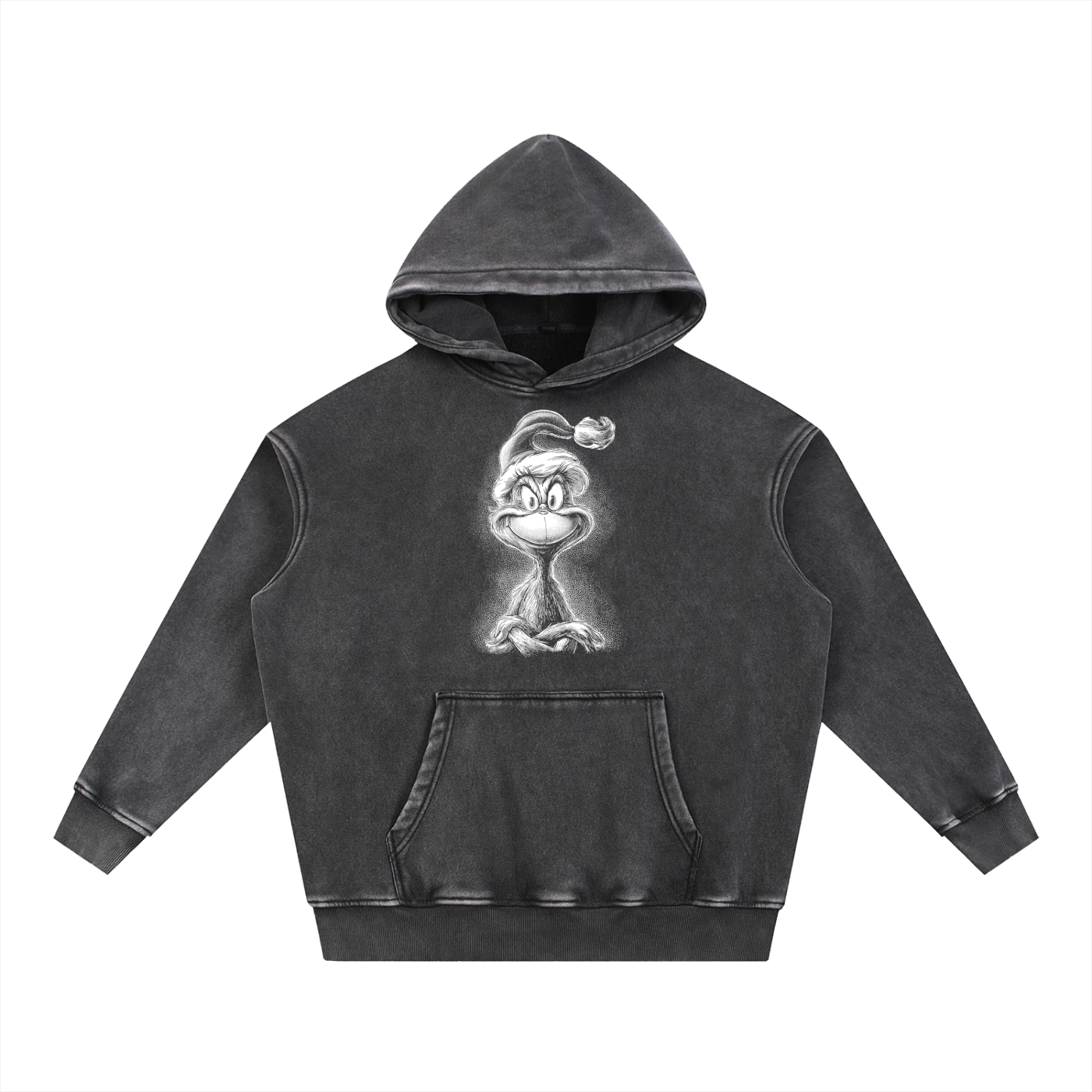 SM CHRISTMAS GRINCH  Oversize Hoodie