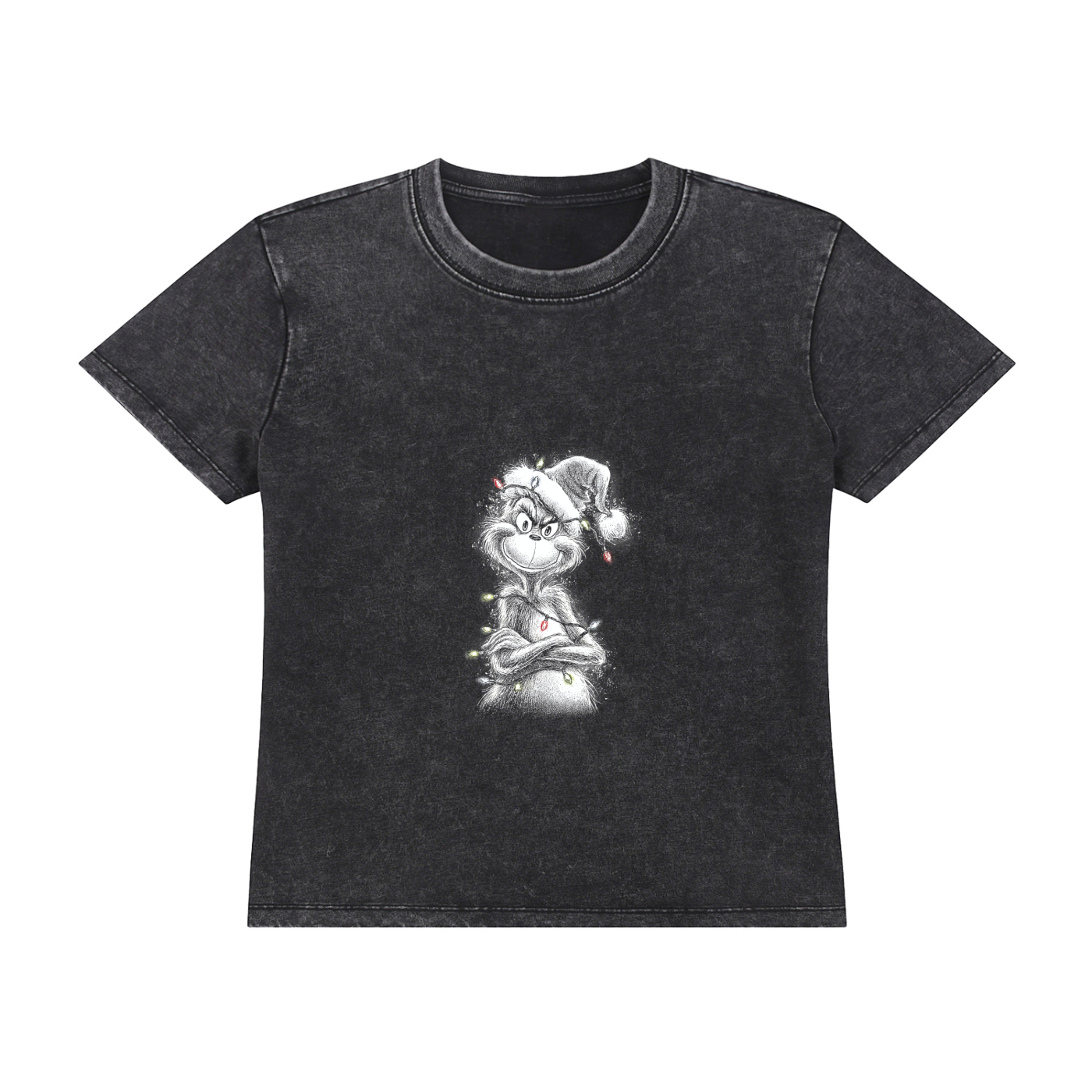 SM CHRISTMAS GRINCH Vintage WOMEN  T-shirt